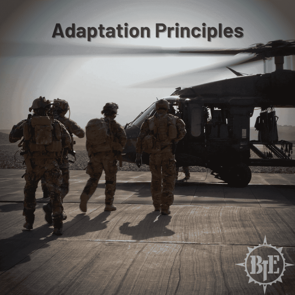 Adaptation Principles