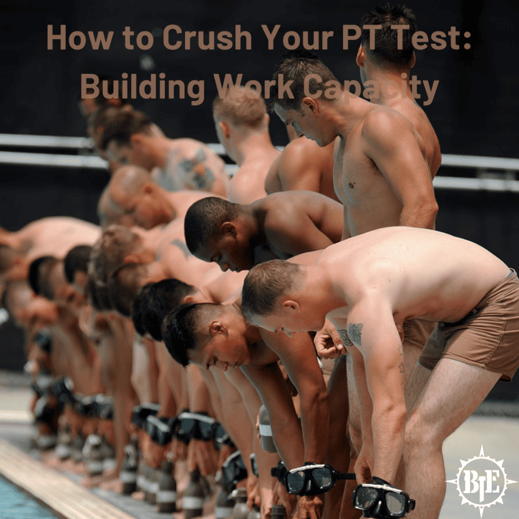 Work Capacity Training for military PT tests