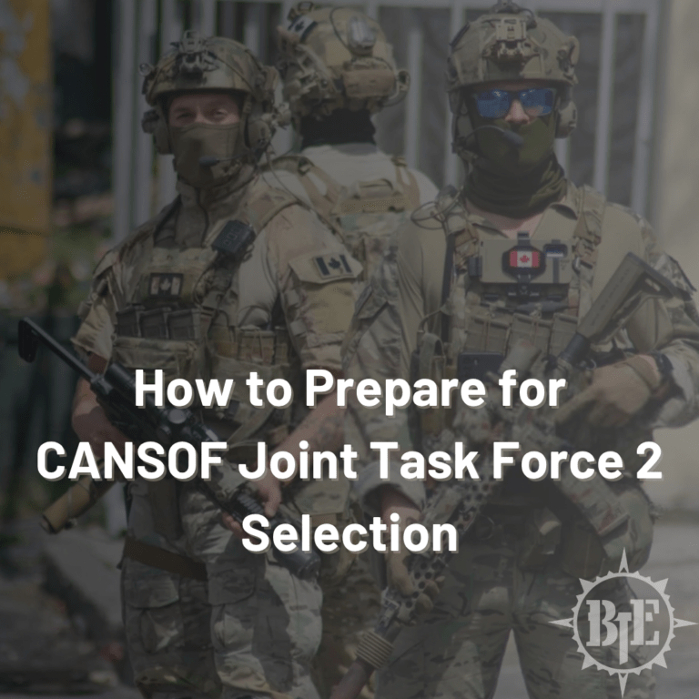 CANSOF JTF2 Selection Prep: Complete Training Guide for Joint Task Force 2
